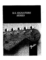 Fender Yngwie-Malmsteen-Stratocaster-1988 - Owners Manual